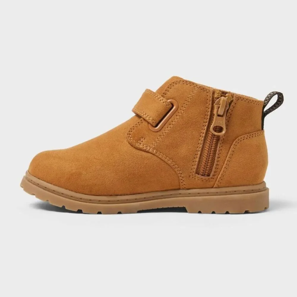 Toddler Grayson Chukka Boots - Cat & Jack Cognac 10T